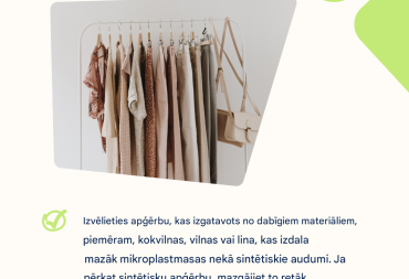 #baltiplastcampaign: Kā samazināt mikroplasmasas piesārņojumu?