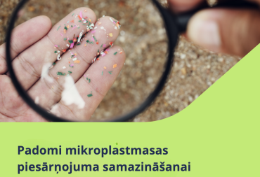 #baltiplastcampaign: Kā samazināt mikroplasmasas piesārņojumu?